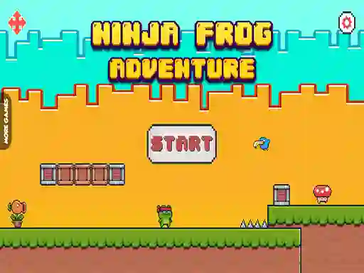 Ninja Frog Adventure เกมออนไลน์