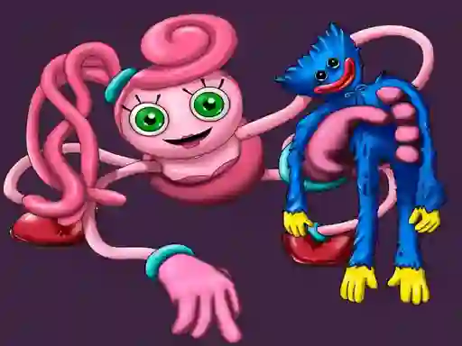 Mommy Stikman Vs Huggy Wuggy เกมออนไลน์