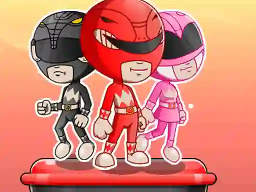 Power Rangers adventure dash เกมออนไลน์