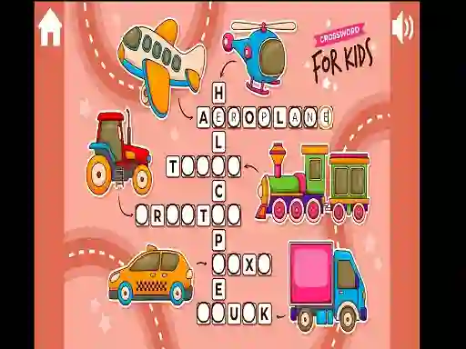 Crossword for Kids เกมออนไลน์