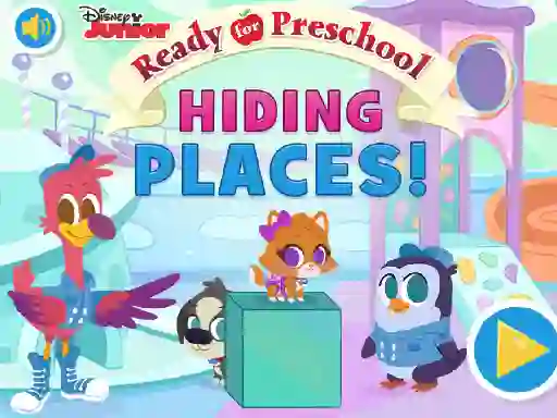 Ready for Preschool Hiding Places เกมออนไลน์