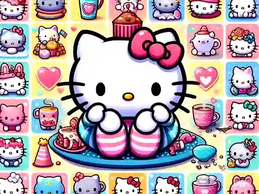 Cute Kitty Memory Challenge เกมออนไลน์