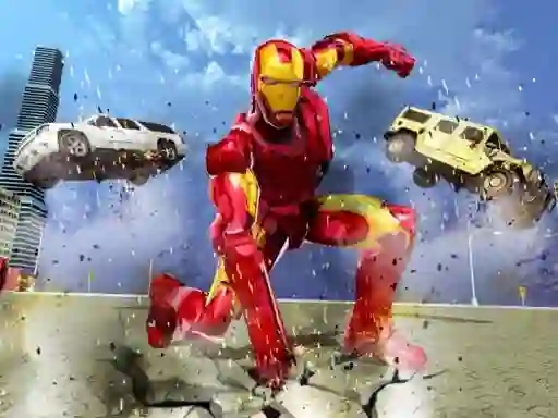 Flying Iron Hero เกมออนไลน์