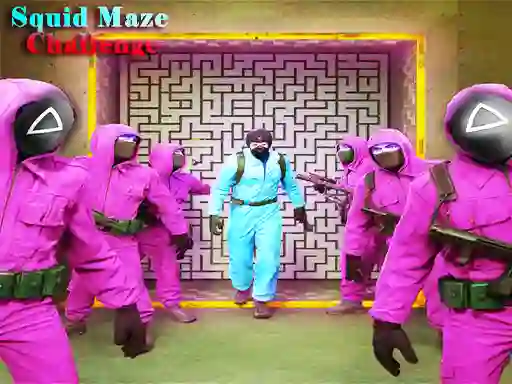 Squid Maze Challenge เกมออนไลน์