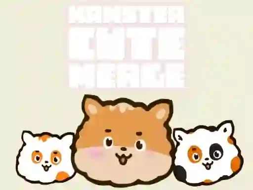 Hamster Cute Merge เกมออนไลน์