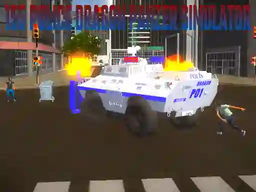 155 Police Dragon Panzer Simulator เกมออนไลน์