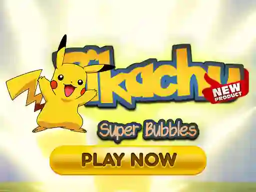 Pikachu Super Bubbles เกมออนไลน์