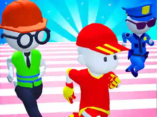 Knockout Fall Guys 3D Run Royale Race เกมออนไลน์