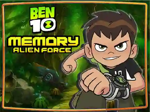 Ben 10 Memory Alien Force เกมออนไลน์