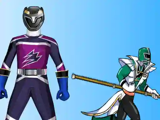 Power Rangers Dressup เกมออนไลน์