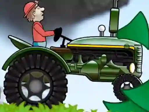 Tractor Driving Hill Climb 2D เกมออนไลน์