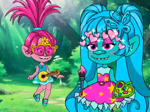 Chibi Troll Fashion Maker เกมออนไลน์