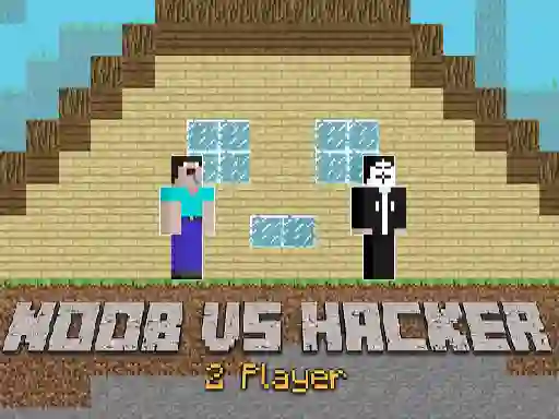 Noob vs Hacker 2 Player เกมออนไลน์