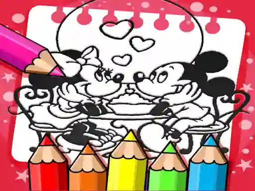Mickey Mouse Coloring Book เกมออนไลน์