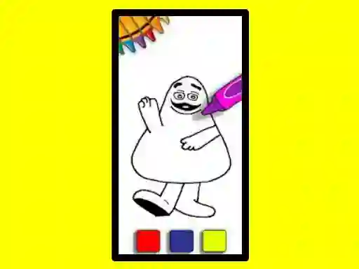 Grimace Coloring Book เกมออนไลน์