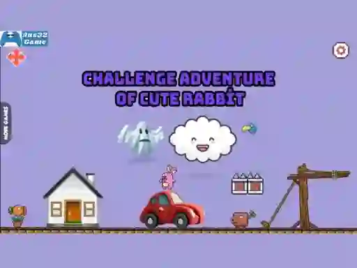 Challenge adventure of cute rabbit เกมออนไลน์