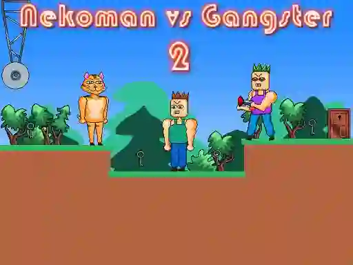 Nekoman vs Gangster 2 เกมออนไลน์