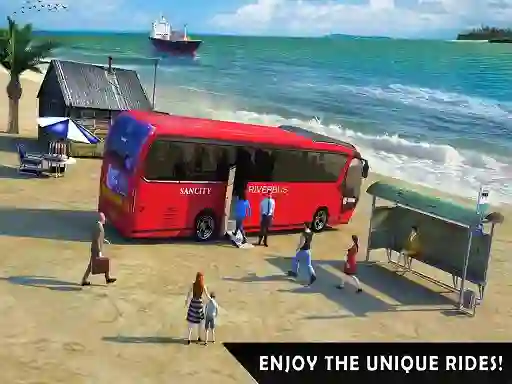 Floating water surface bus เกมออนไลน์