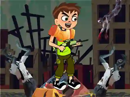 Ben 10 World War Zombies เกมออนไลน์