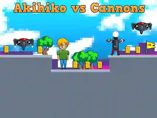 Akihiko vs Cannons เกมออนไลน์