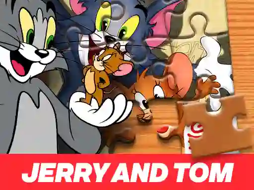 Jerry and Tom Jigsaw Puzzle เกมออนไลน์