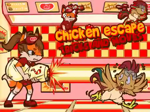 Chicken Escape Tricks and moves เกมออนไลน์