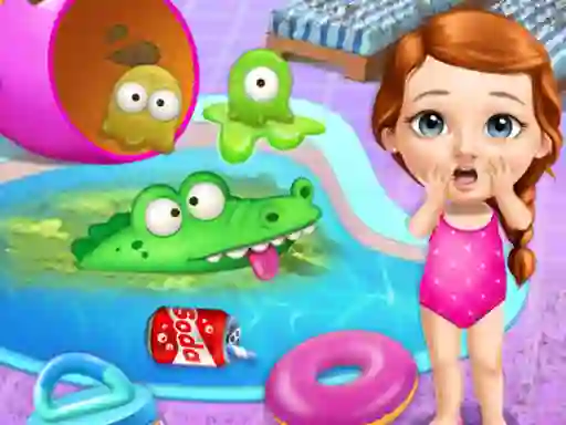 Sweet Baby Hotel Cleanup เกมออนไลน์