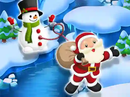 Santa SnowMan Jump เกมออนไลน์