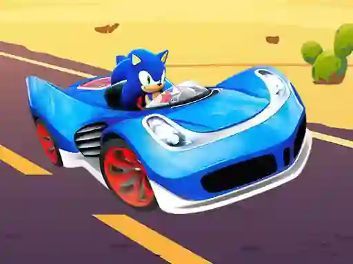 Sonic Racing Jigsaw เกมออนไลน์