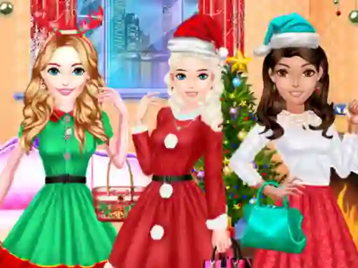 Fashion Girls Christmas Party เกมออนไลน์
