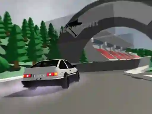 Low poly car racing เกมออนไลน์