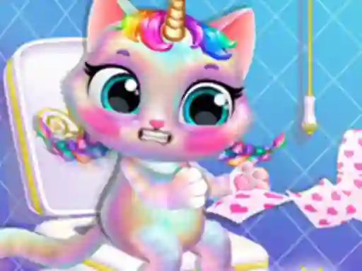 Twinkle My Unicorn Cat Princess Caring เกมออนไลน์