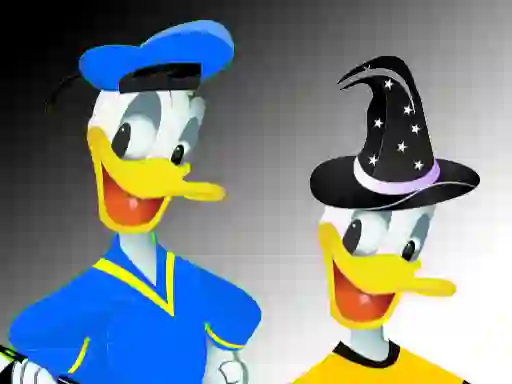 Donald Duck Dressup เกมออนไลน์