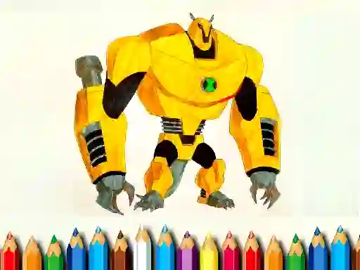Ben10 Monsters Coloring book เกมออนไลน์