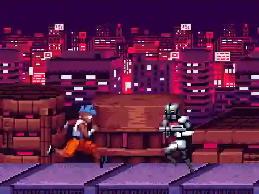 Endless Cyberpunk Runner เกมออนไลน์