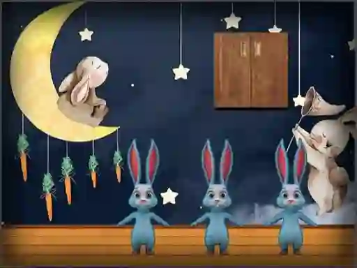 Amgel Bunny Room Escape 2 เกมออนไลน์
