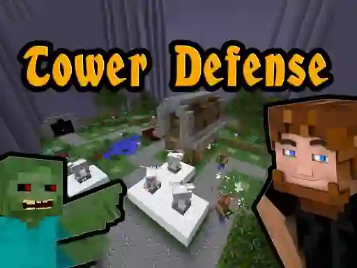 Minecraft Tower Defense เกมออนไลน์
