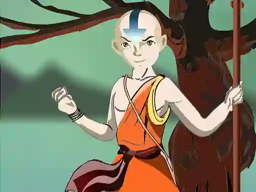 Avatar Aang DressUp เกมออนไลน์