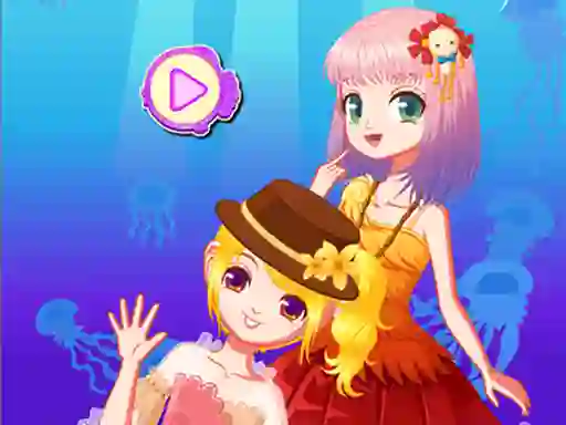 Mermaid Princess Dress Up Salon เกมออนไลน์