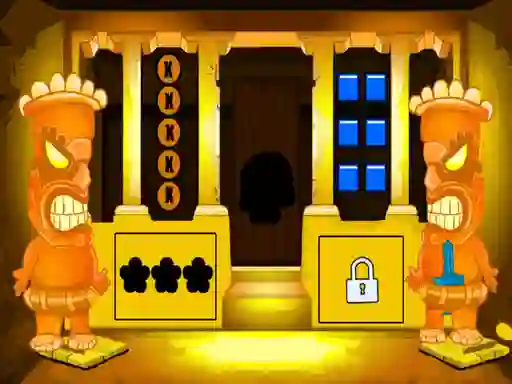 Tiki Cave Escape เกมออนไลน์