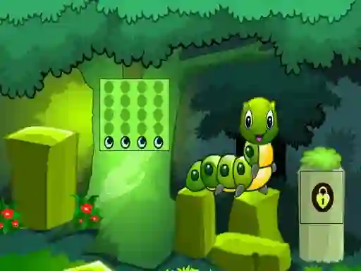 Caterpillar Forest Escape เกมออนไลน์