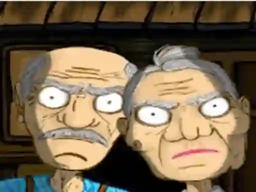 Grandpa And Granny House Escape เกมออนไลน์