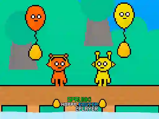 Sprunki Happy Easter 2Player เกมออนไลน์