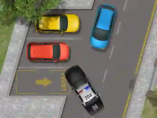 Park The Police Car เกมออนไลน์