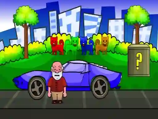 Find The Old Man's Car Key เกมออนไลน์