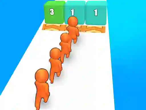 Crowd Stack 3D เกมออนไลน์