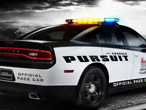 Police Cars Slide Puzzle เกมออนไลน์