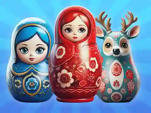 Sort by Matryoshka Shelves! เกมออนไลน์