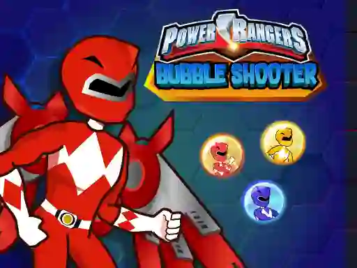 Power Rangers Bubble Shoot เกมออนไลน์