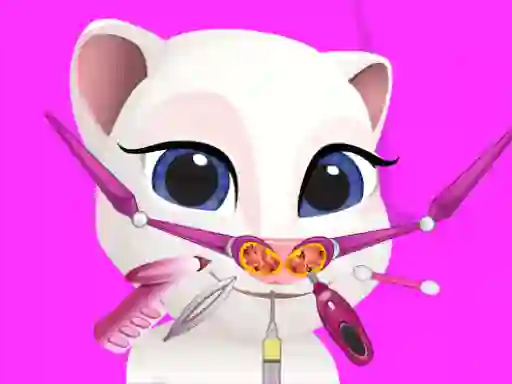 Little Angela Nose Doctor เกมออนไลน์